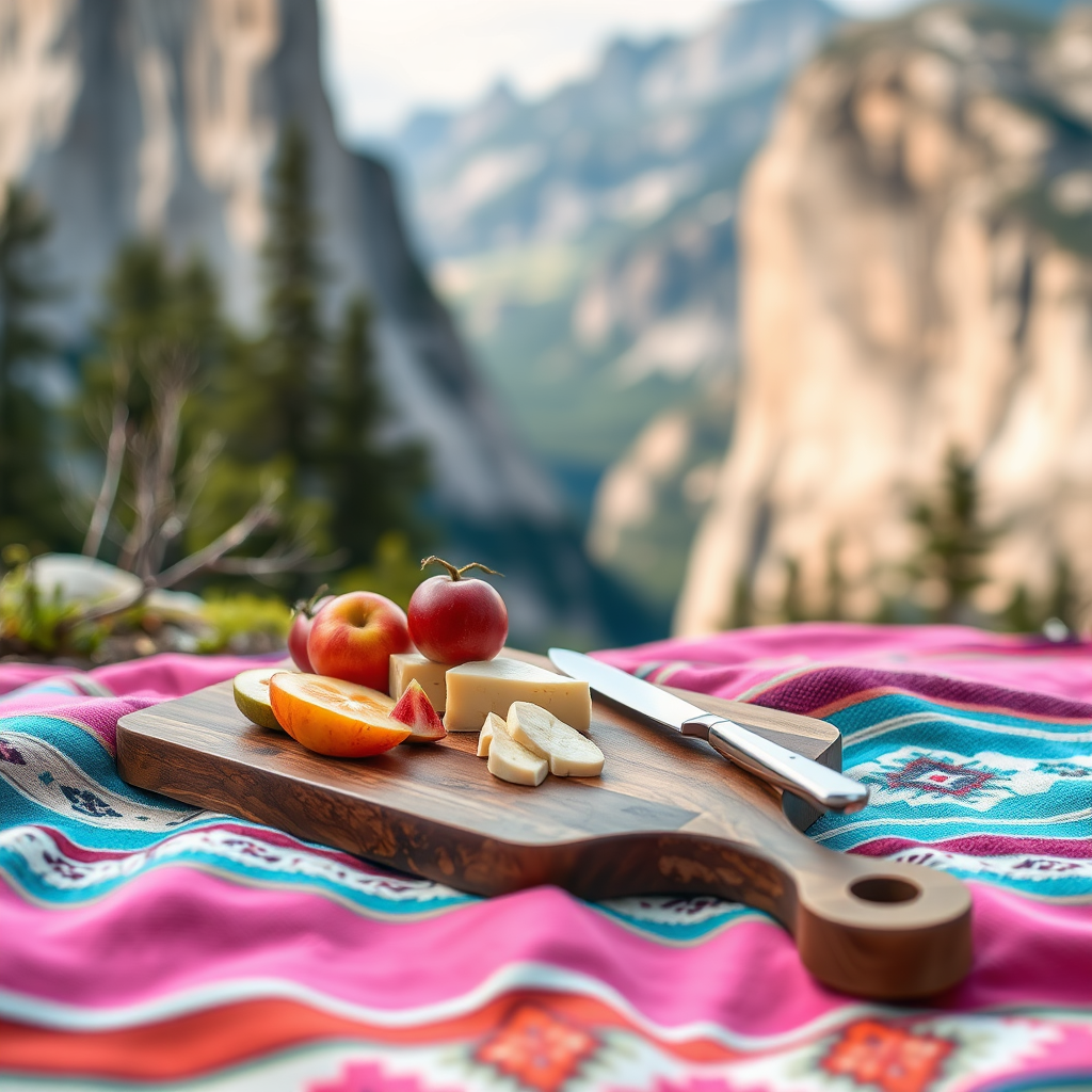 Petite Walnut Charcuterie Cutting Board.