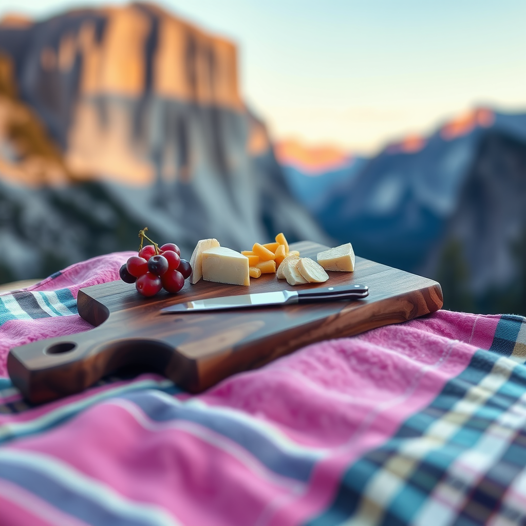 Petite Walnut Charcuterie Cutting Board.