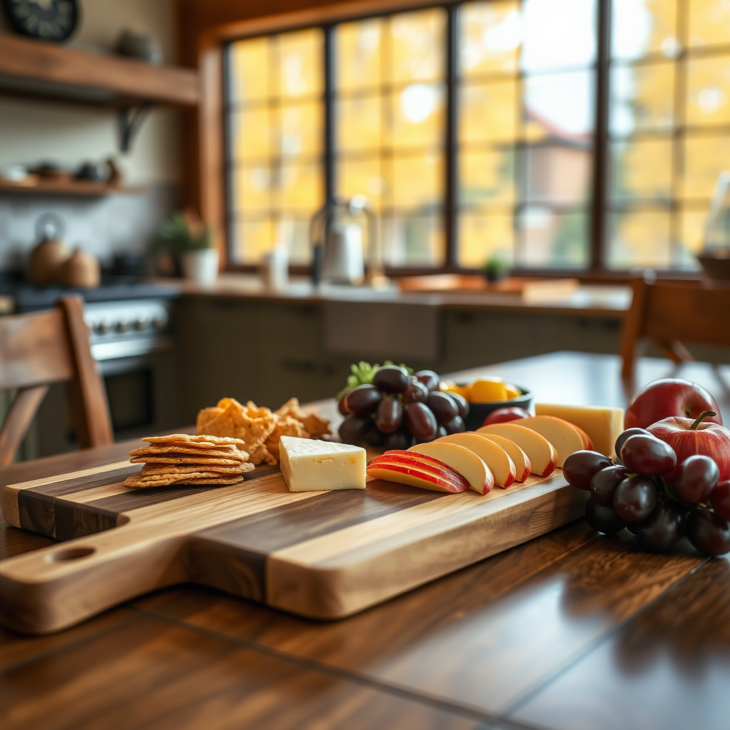 Rectangle Acacia Charcuterie Cutting Board